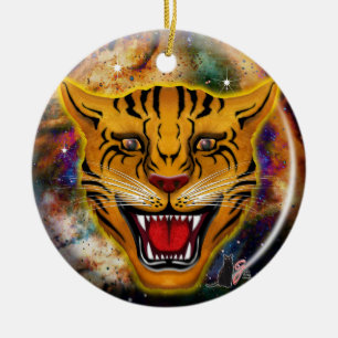 Ornement de Nebula de Tigre de narine
