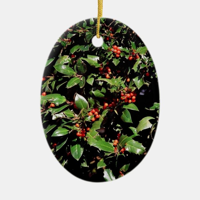 Ornement de Noël 2025 de 'Holly & Berries' (Devant)