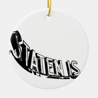 ornement de Noël à Staten Island
