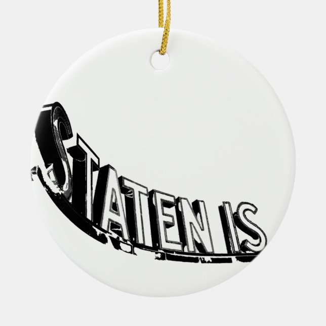 ornement de Noël à Staten Island (Devant)