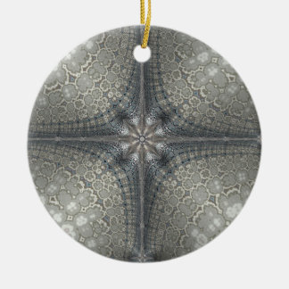 Ornement de Noël avec une étoile et une nativité