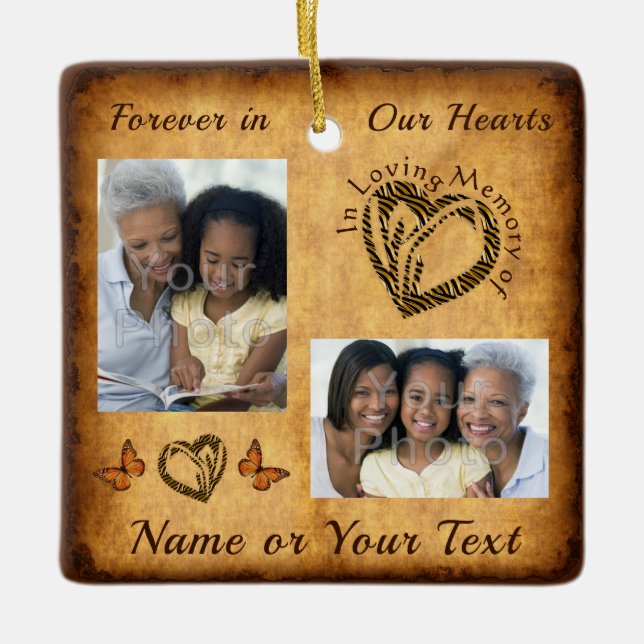 Ornement de Noël bon marché pour la perte d'un amo (Devant)