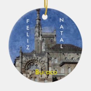 Ornement de Noël Buҁ aco Portugal