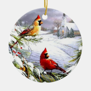 Ornement de Noël - Cardinal