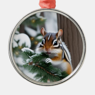 Ornement de Noël Chipmunk