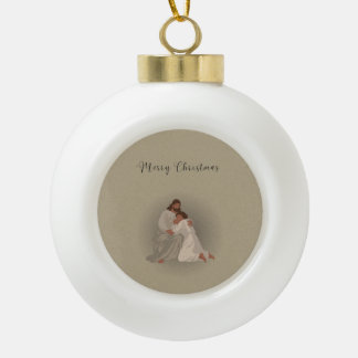 Ornement de Noël chrétien