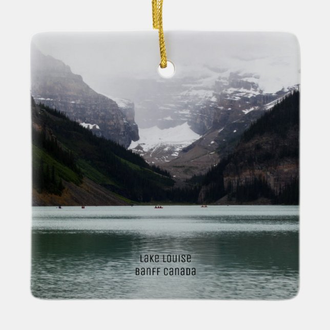 Ornement de Noël de Banff Canada (Devant)