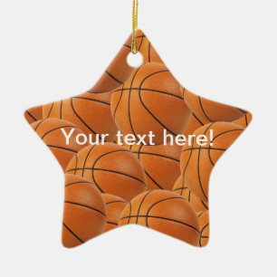 ornement de Noël de basket-ball