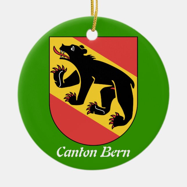 Ornement de Noël de Bern* Suisse de canton (Devant)