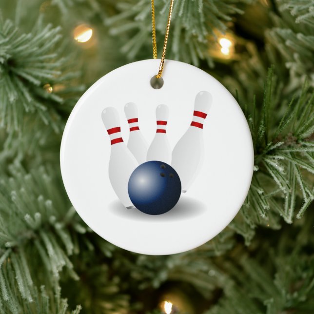 Ornement de Noël de bowling (Arbre)