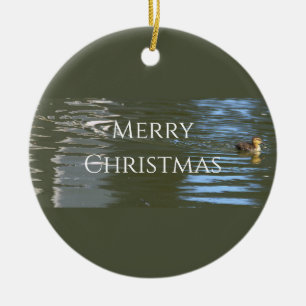Ornement de Noël de canard bébé