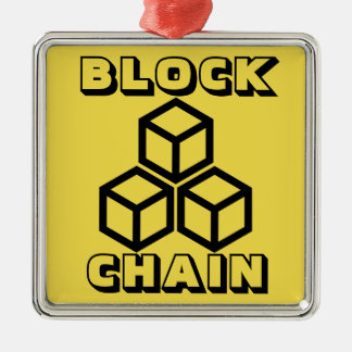 Ornement de Noël de chaîne de bloc de Blockchain