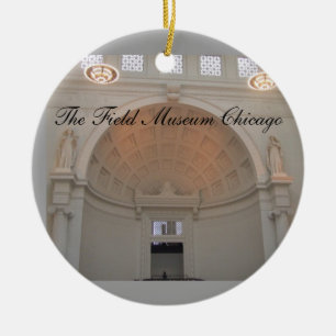 Ornement de Noël de Chicago de musée de The Fiel