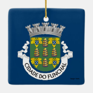 Ornement de Noël de Funchal Madère