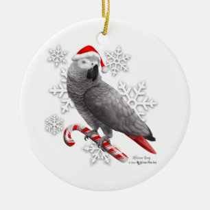 Ornement de Noël de gris africain