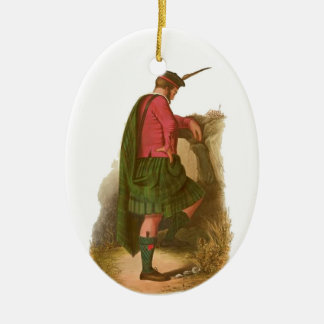 Ornement de Noël de Gunn de clan