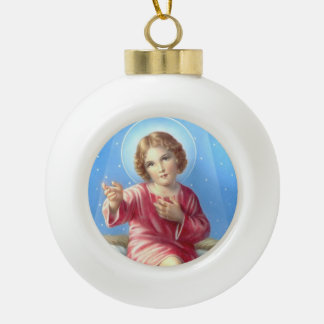 Ornement de Noël de Jésus de bébé