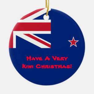 Ornement de Noël de kiwi de la Nouvelle Zélande