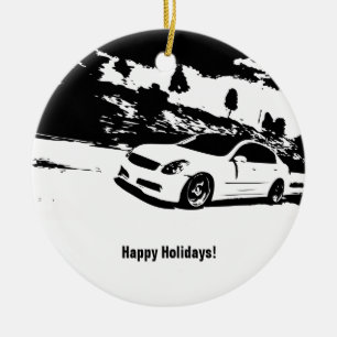 Ornement de Noël de la berline G35