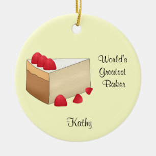 Ornement de Noël de la framboise