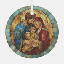 Ornement de Noël de la Nativité de la Sainte Famil