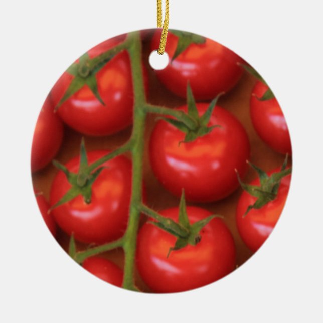 Ornement de Noël de la tomate (Devant)