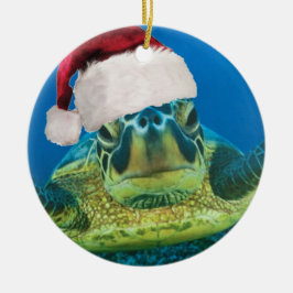 Ornement de Noël de la tortue