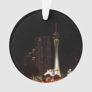 Ornement de Noël de Las Vegas de tour de