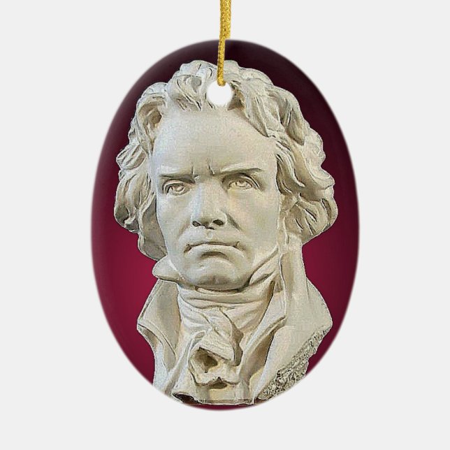 Ornement de Noël de Ludwig van Beethoven (Devant)