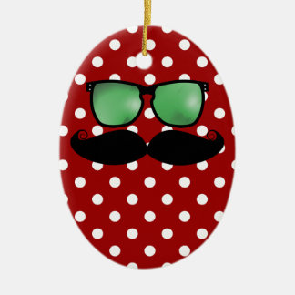 Ornement de Noël de moustache