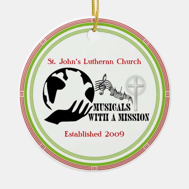 Ornement de Noël de MWAM (Devant)