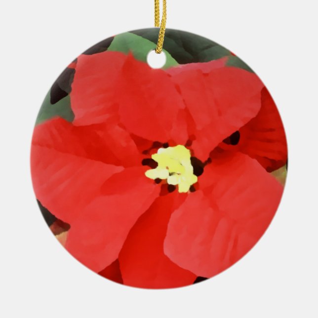 Ornement de Noël de Noche Buena (Devant)