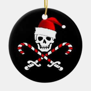 Ornement de Noël de Père Noël de drapeau de pir