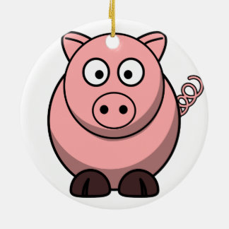 Ornement de Noël de porc