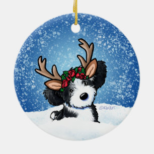 Ornement de Noël de Reindeer Havanais
