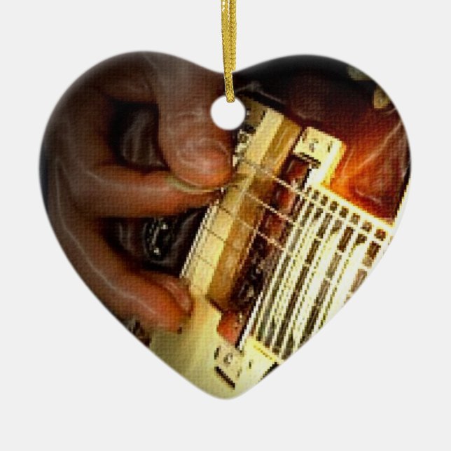 Ornement de Noël de roche de Jingle Bell (Devant)