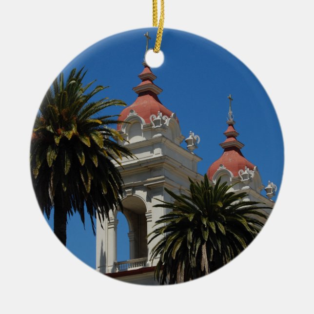 Ornement de Noël de San Jose la Californie (Devant)