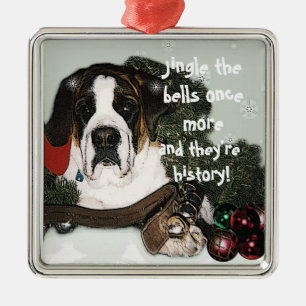 Ornement de Noël de St Bernard