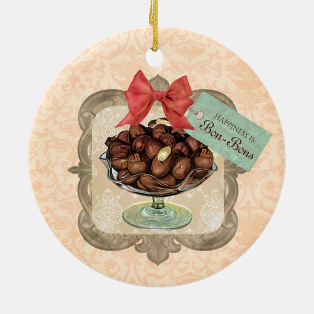 Ornement de Noël de sucrerie de bonbons de (Dos)