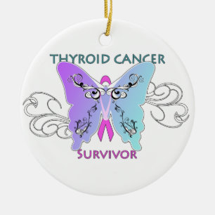 Ornement de Noël de survivant de cancer de la