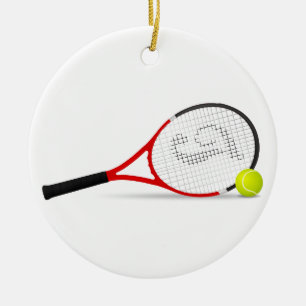 Ornement de Noël de tennis