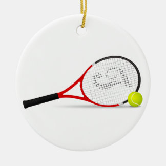 Ornement de Noël de tennis