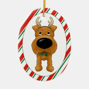 Ornement de Noël de Terrier irlandais