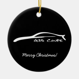 Ornement de Noël de traçage du coupé G35