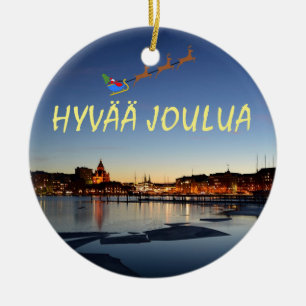 Ornement de Noël de vacances d'Helsinki