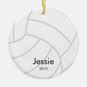 Ornement de Noël de volleyball