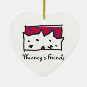 Ornement de Noël des amis de Phinney
