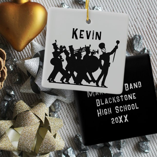 Ornement de Noël des membres de la bande Marching (Créateur téléchargé)