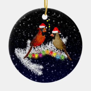 Ornement de Noël du cardinal