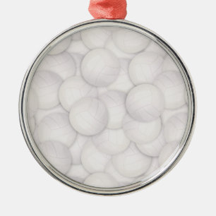Ornement de Noël du Motif de volley-ball